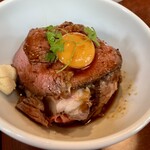 ビストロます家 - ローストビーフ丼