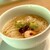 三輪山本 お食事処 - 料理写真:❶にゅうめん（温）
          〜シンプルな温かいにゅうめんに海老、しめじ、お麩、ネギを添えて