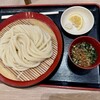 Namba Sennichimae Kama Take Udon Akashi Yaki - ざるうどん