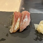 Sushi Bar にぎりて - アジ
