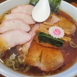 とら食堂 - チャーシューワンタン麺大盛