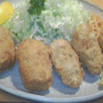 Koshiji - カキフライにカニクリームコロッケ
                        