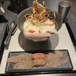 鶏soba座銀 - 来ました！