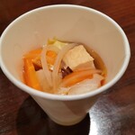 Bocchiriya Hanaka - セットのスープ