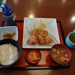 Wafuu resutoram marumatsu - 唐揚定食