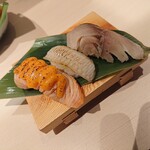 Sushi Sakaba Remon - 握り3種