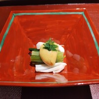 一本木石橋 - アオリイカの和え物