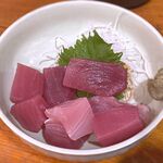 どんつき - まぐろぶつ￥550　2024.4.26