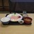 船橋グランドサウナ 食堂 - 料理写真:ハムエッグ定食と納豆(550円＋110円)