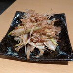 達吉 - 「エシャレットの蕎麦味噌あえ」