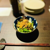 五反田 鳥心 - 先付けのサラダ