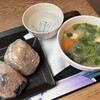 Jikabaisen Takimoto Kohi - 汁ものセット　660円  これにコーヒーが付きます