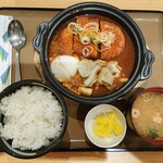 丼 近江高虎 - ロースかつ味噌煮定食
