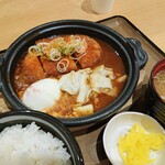 丼 近江高虎 - 料理写真:ロースかつ味噌煮定食