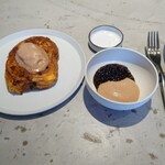 あずきとこおり - あずきのフレンチトースト (2000円)