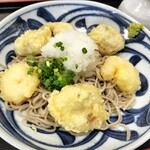 愛菜館 - ５月限定「えびとホタテ天おろしそば」