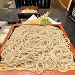 Togakushi Honten - 鴨せいろ蕎麦（大盛り）
                      車海老天一貫