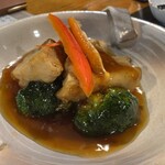 近どう - 芋豚酢豚あんかけ