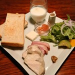 茶房 天井棧敷 - モーニング(1,540円)