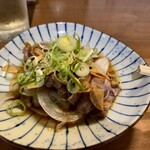 Tenkuu No Tachinomi Tosaka - マグロのホホ肉炙り刺し ¥700