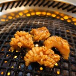 焼肉井とう - ミノ焼いております♡