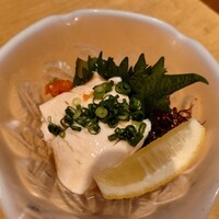 磯ぎよし 天神店 - サバ白子ポン酢
