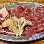 Sapporo Jingisukan Kin No Hitsuji - 蝦夷鹿は赤身のみ　癖も全くなくてとても美味しい肉でした