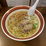 Sendai Chuukasoba Meiten Kaichi - 中華そば 醤油味 メンマトッピング（計1,010円）2024.3