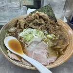 覆麺 智 - ▪️牡蠣出汁スペシャル¥1.600
            ▪️悪い肉¥200