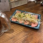 もつ焼き煮込み 楓 - 上タン刺し