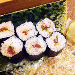 寿司処静 - すじこは巻きで