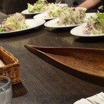 キャトルラパン - お肉焼き中