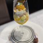 シャトー　ラ・パルム・ドール - 特製デザートはマンゴーパフェ