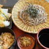 Kineya - 季節の天ざる蕎麦（定食1490円）