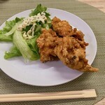 中国料理 桂花 - 鶏の唐あげ（骨付き）