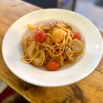 [May Monthly Pasta Lunch] Vongole Rosso with New Onions