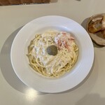 シロクマ食堂 - カニみそクリームスパゲティ
