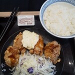 吉野家 渋川インター店 - タルタルから揚げ定食￥798