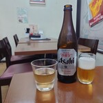 香香 ラーメン - 中瓶ビール700円