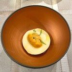 prospero - ホワイトアスパラのパンナコッタ