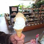 不二の屋 - 料理写真:ソフトクリームへんな味