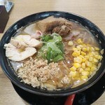 ラーメン おこじょ - 味噌チャーシューメン(焙煎生姜)