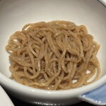 東京チャイニーズ 一凛 - 山椒麺 （よだれ鶏の残ったスープに投入）