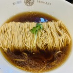 だし麺屋 うみのいろどり - 料理写真:だし麺醤油^ - ^