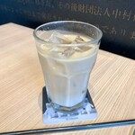 文明堂カフェ - アイスカフェ・ラテ