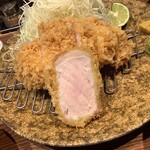 とんかつ けい太 - ロースアップ(๑˃̵ᴗ˂̵)