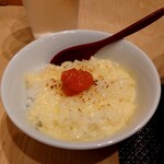 Hakata Mizutaki To Yakitori Tamani Furenchi Kotopuro - チーズ明太リゾットのアップ