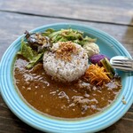 島cafeとぅんからや - 沖縄県産の牛スジカレー