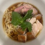 らーめん かねかつ - ラーメン大盛得肉三昧