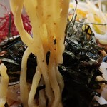Chuukasoba Kimino Aru - 麺の感じ